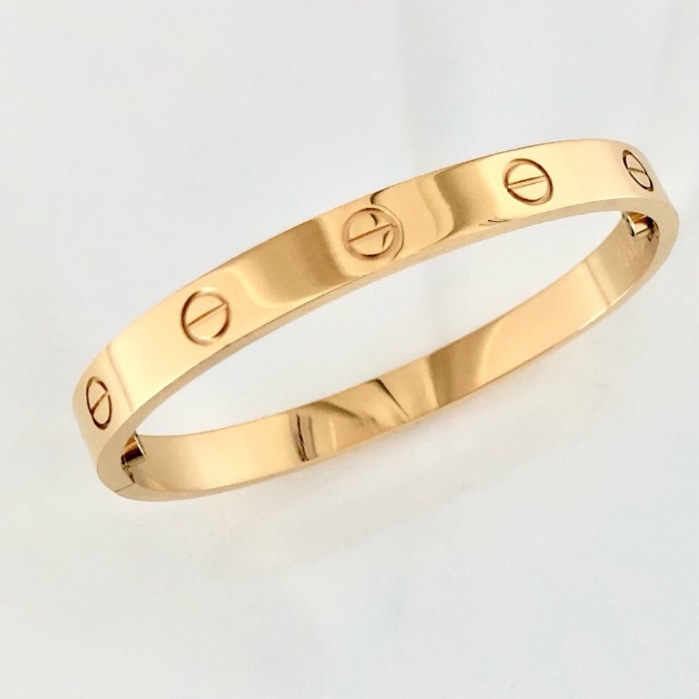 Screw Gold Bracelet Classic Model